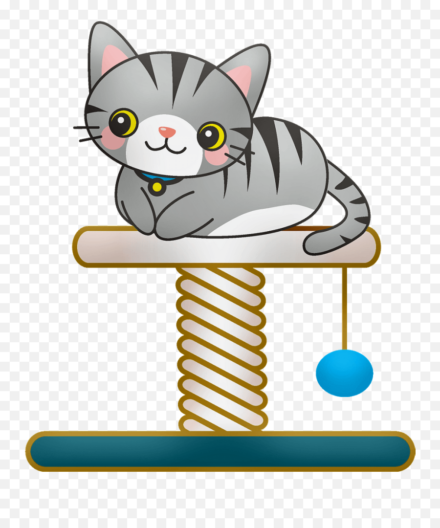 Cartoon Cat In Pet House Clipart Free Download Transparent - Cat Pet House Clipart Emoji,Cat In The Hat Emoji