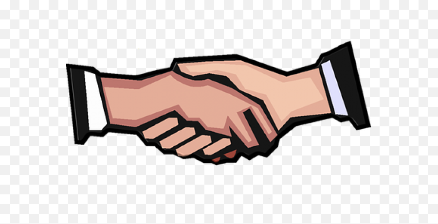 Hand Emoji Clipart Handshake - Handshake Clip Art,Shake Hands Emoji
