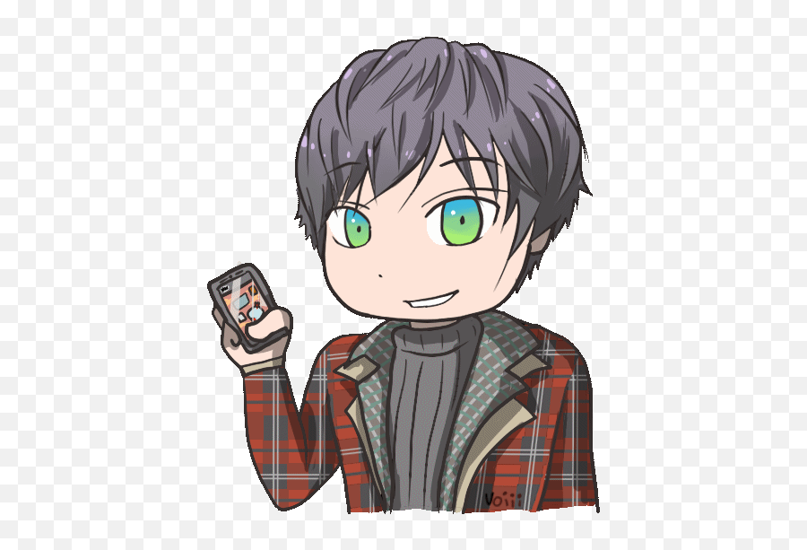 Sticker Contest Entry Mystic Messenger Amino - Prologue Guy Mystic Messenger Emoji,707 Emoji Gif