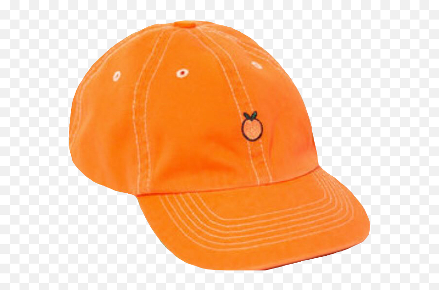Hat Cap Orange Peach Niche Moodboard - Transparent Png Niche Emoji,Peach Emoji Cap