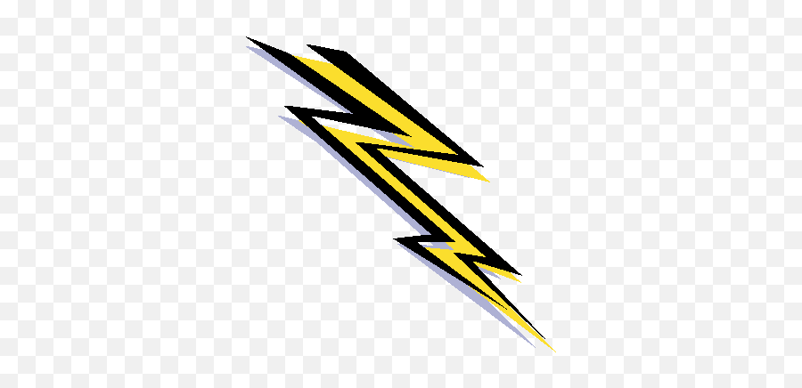 Free Cartoon Lightning Bolt Transparent - Moving Animated Lightning Bolt Emoji,Emoji Blitz Lightning Bolt
