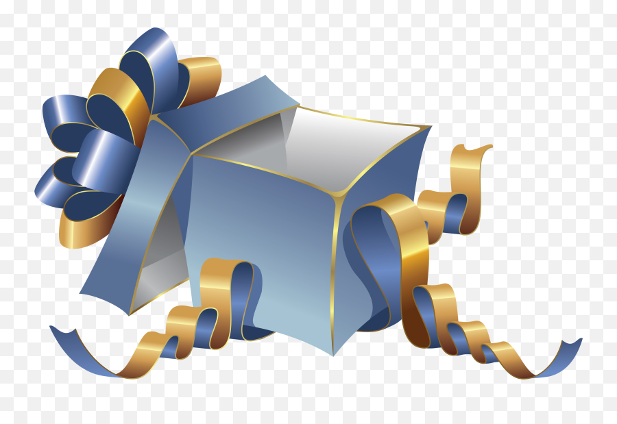 Gift Box Clip Art - Background Open Gift Box Png Emoji,Neopets Cough Emoticon Transparent