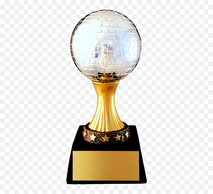 Mirror Ball Resin Trophy - Mirror Trophy Emoji,Emoji Swimming Mirror