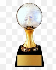 Mirror Ball Resin Trophy - Mirror Trophy Emoji,Emoji Swimming Mirror