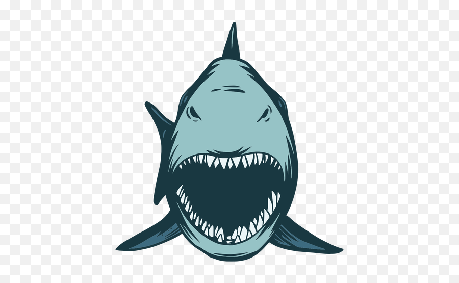 Shark Emoji Vector Set - Great White Shark,Shark Emoticon How To Make