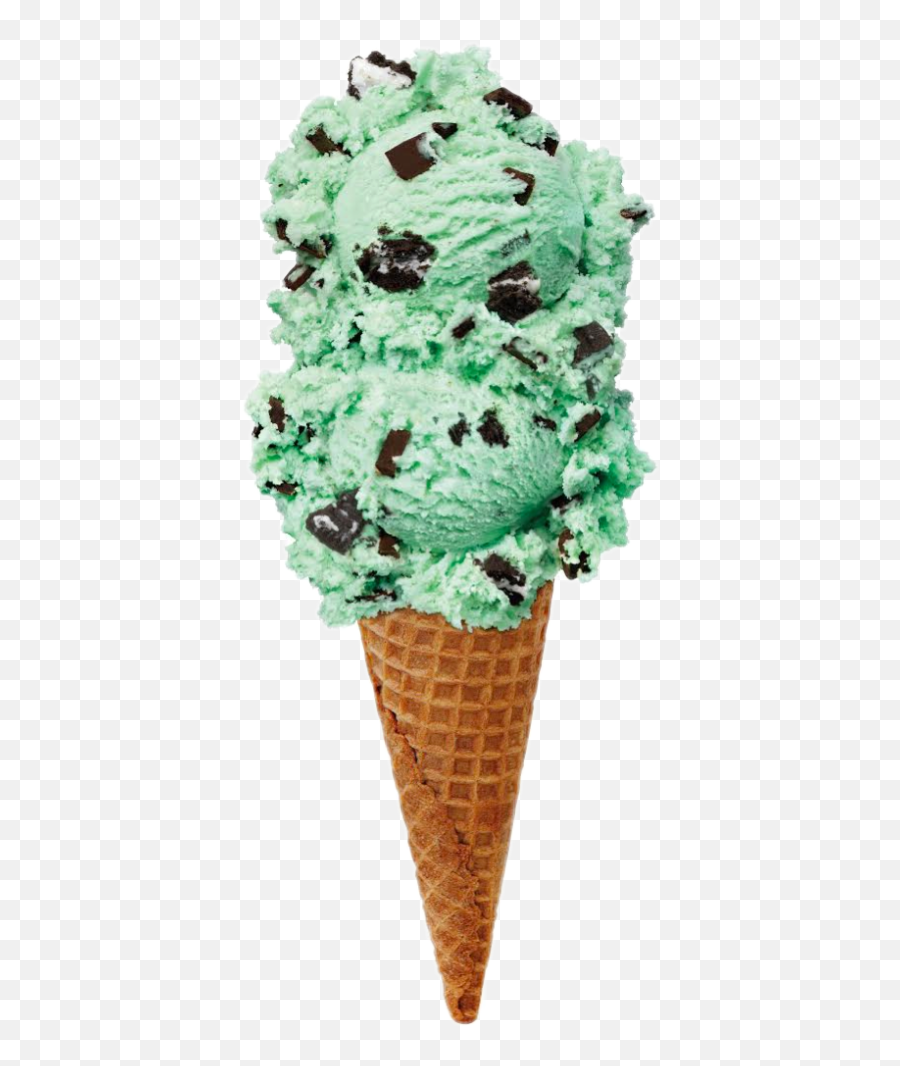 Icecream Mint Chocolate Waffle Sticker - Ice Cream Emoji,Ice Cream Mint Emojis