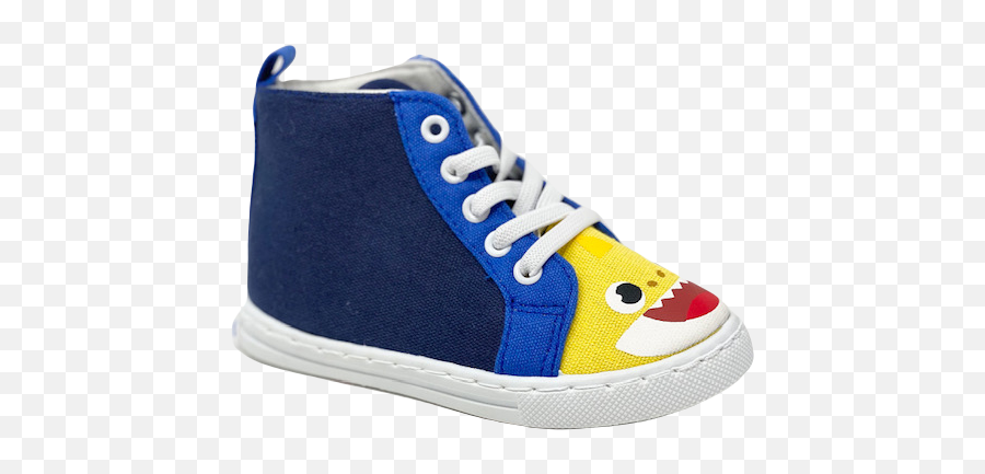 Baby Shark Toddler High Top Sneakers - Plimsoll Emoji,Shark Emoticon Shortcut