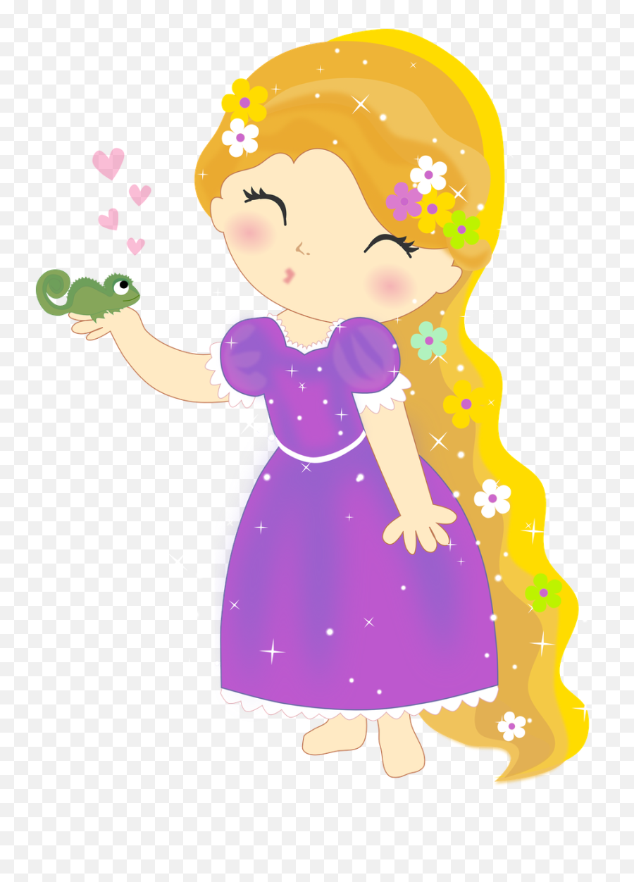 Disney Cute Pascal Sticker - Princesa Rapunzel Cute Png Emoji,Pascal Emoji