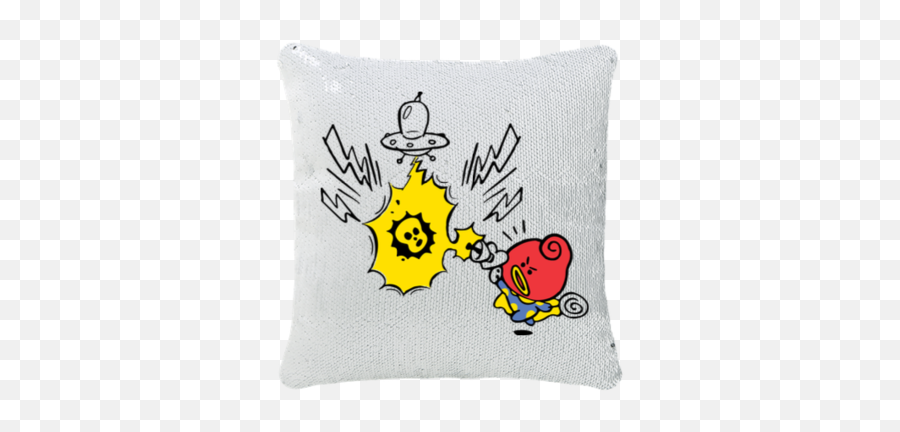 Line Friends Creator - Decorative Emoji,Emoticon Character Plush Accent Pillow