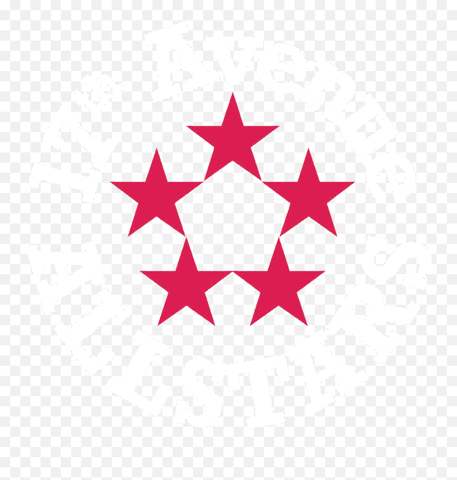 17th Avenue Allstars - 5 Star Circle Clipart Emoji,Star Trek Insignia Emoji
