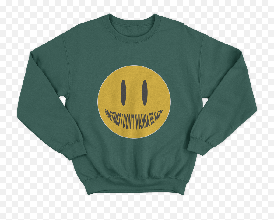 Kristine Laiz - Let Me Be Sad Acab Sweatshirt Emoji,Long Neck Emoticon