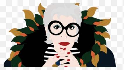 Carl Apfel - Hair Design Emoji,Iris Apfel Emoji