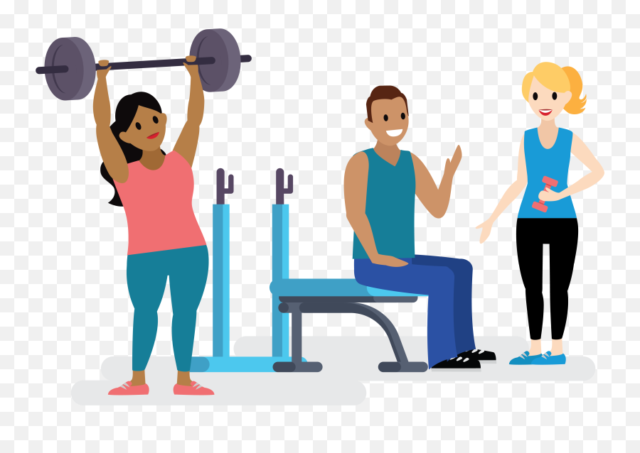 Explorar Diferentes Tipos De Movimiento - Lift Dumbbell Clipart Emoji,Nadar Emojis