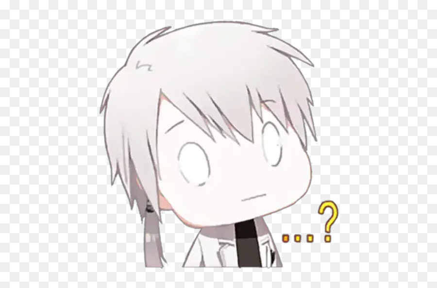 Sticker Maker - Mystic Messenger 2 Fictional Character Emoji,Zen Shocked Emoji