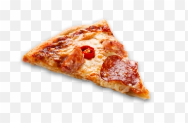 Download Hd Italian Pizza Slice Of A - Slice Pizza Peperoni Png Emoji,Pizza Slice Emoji
