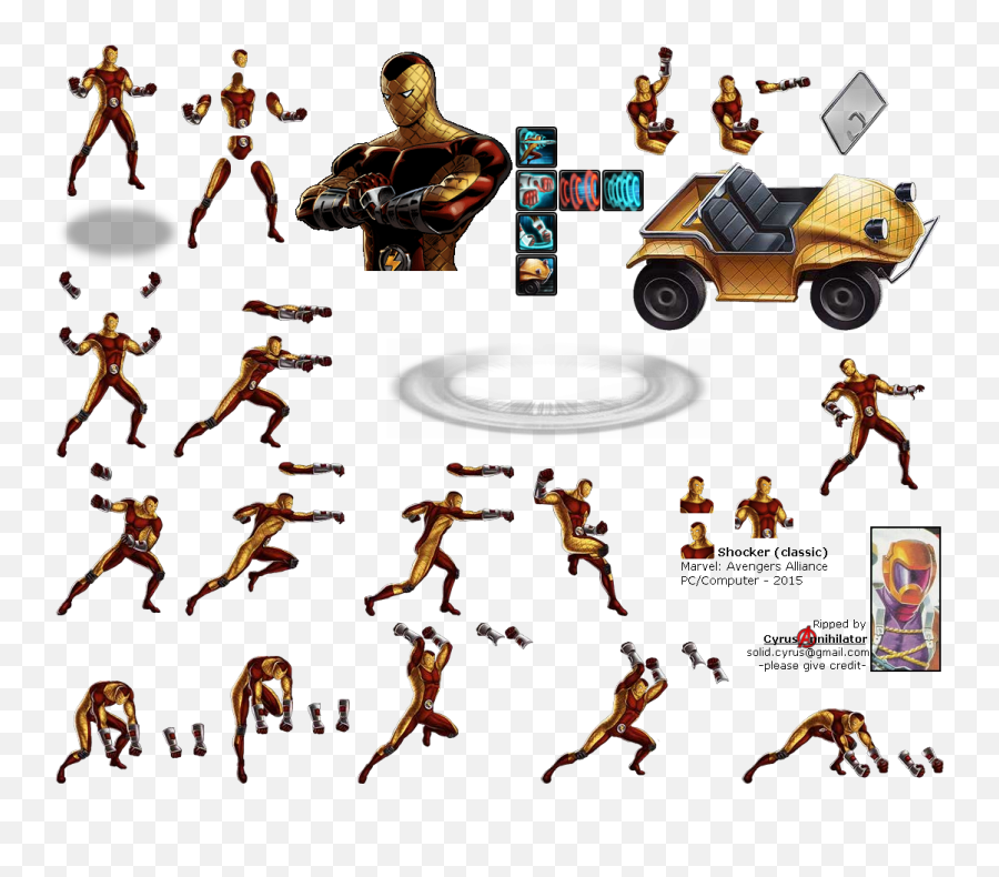 Avengers - Marvel Avengers Alliance Shocker Emoji,Marvel Emojis Discord