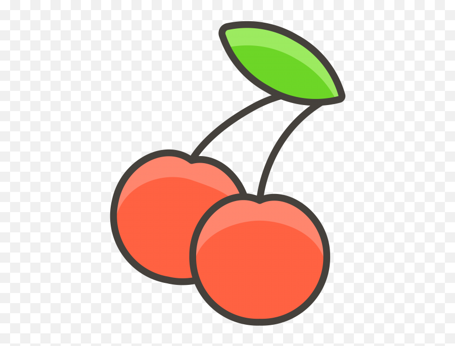 Cherries Emoji Icon Png Transparent Emoji - Freepngdesigncom,Decoracion Habitacion Emojis