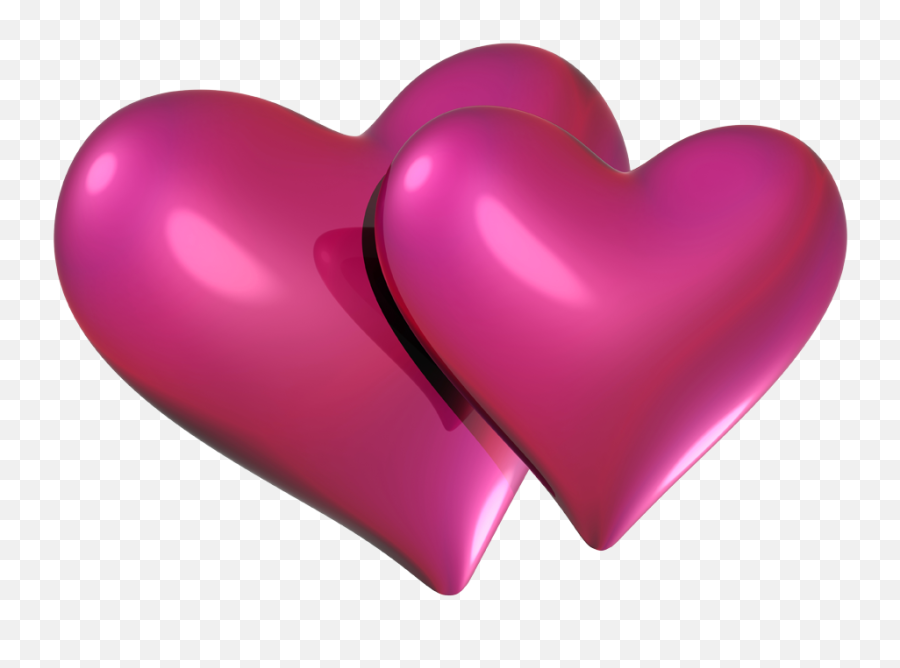 Free Pink Hearts Png Download Free - Red And Pink Hearts Emoji,Double Heart Emoji Snapchat