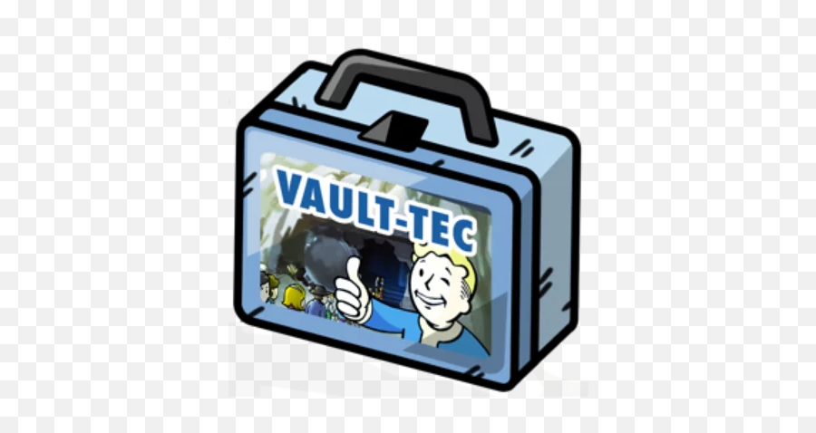 Telegram Sticker 8 From Collection Fallout Emoji - Vault Boy,Luggage Emoji