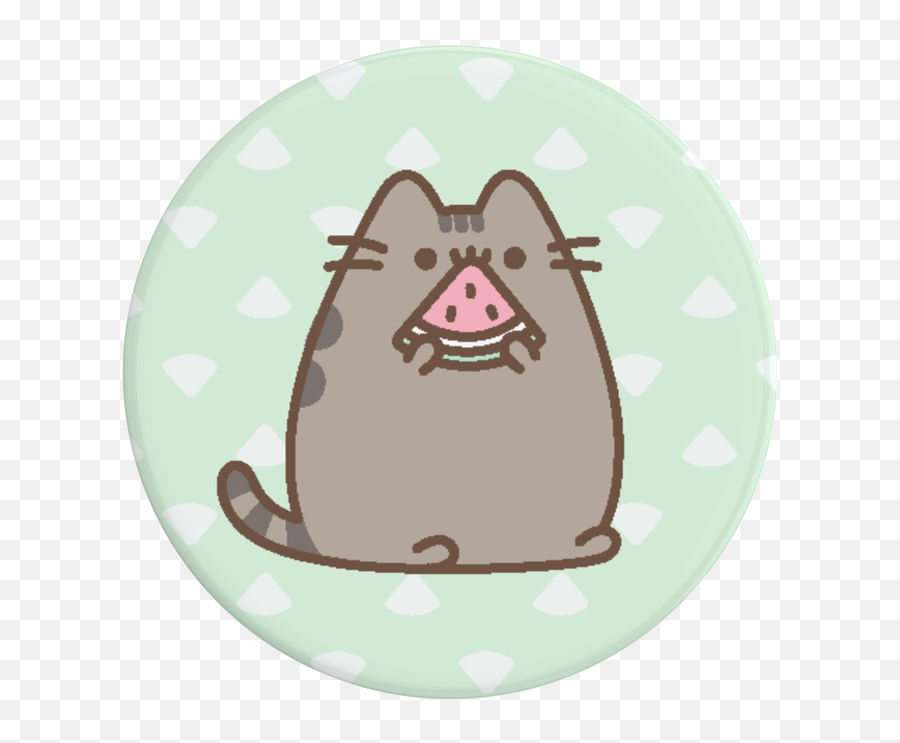 Pusheen Melon Green Phone Grip Popsockets Popgrip In Emoji,Walruses Emotion