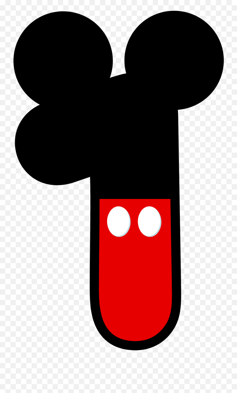 Mickey Mouse Number 1 Png Free Mickey - 1 Mickey Mouse Png Emoji,Mickey Mouse Emoji Android