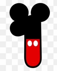 Mickey Mouse Number 1 Png Free Mickey - 1 Mickey Mouse Png Emoji,Mickey Mouse Emoji Android
