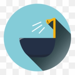 Bath Tub Round Icon Transparent Png U0026 Svg Vector Emoji,Bath Emoticon