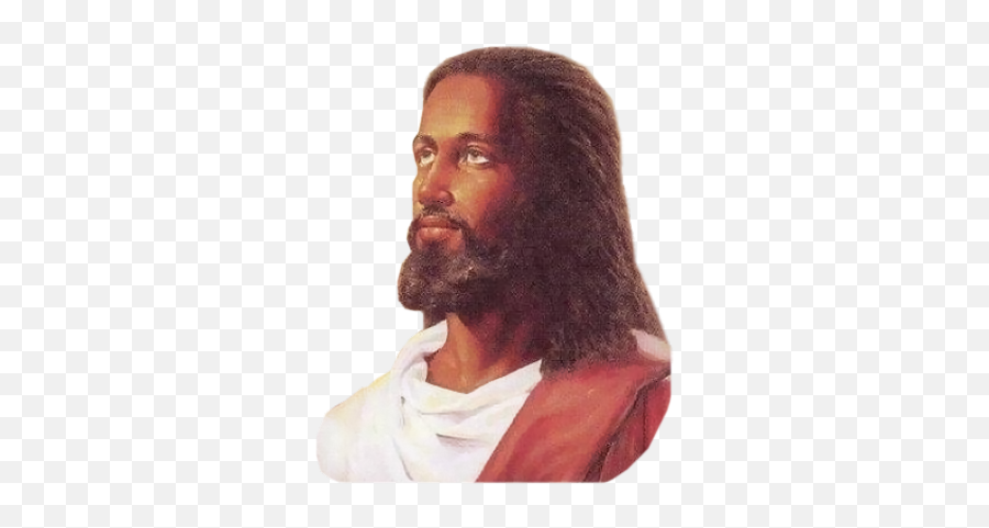 Black Jesus - Free Download Picture Of A Black Jesus Emoji,Black Jesus Emoji