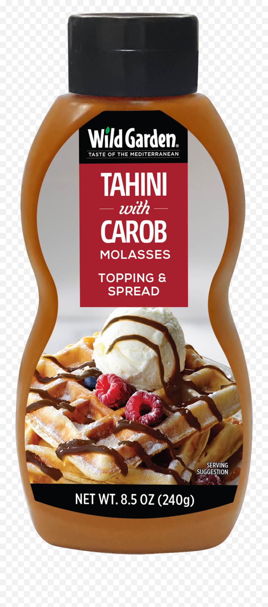 Tahini With Carob Molasses - Wild Garden Emoji,Emoji Theme Ice Cream Sundae Dish