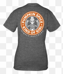 Simply Southern Pumpkin Spice Kind Of Girl T - Shirt Emoji,Piumpkin Facebook Emoticon