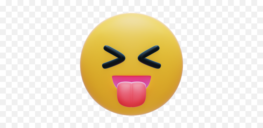 Tongue - Out Winking Smiley Emoji Icon Download In Glyph Style,Tongue Emoji