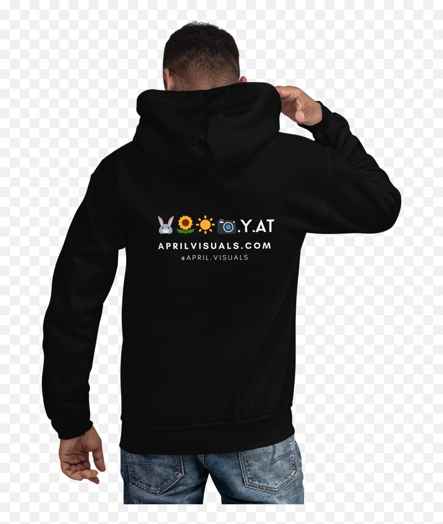 April Visuals Back Emoji Hoodie,Yarn Emoji