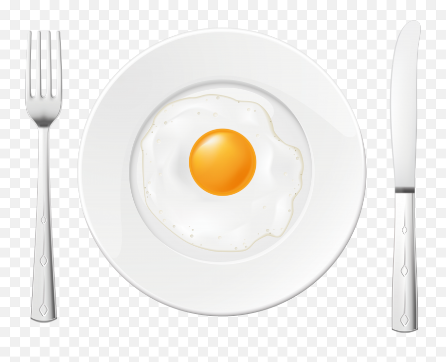 Omelet On The Plate Transparent Png Image - Freepngdesigncom Emoji,Fork Knife Plate Emoji