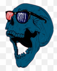 Skull Sticker - Dot Emoji,Mega Cool Emoji