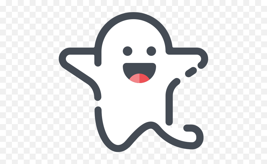 Ghost Icon In Pastel Style Emoji,Haunted Emoji