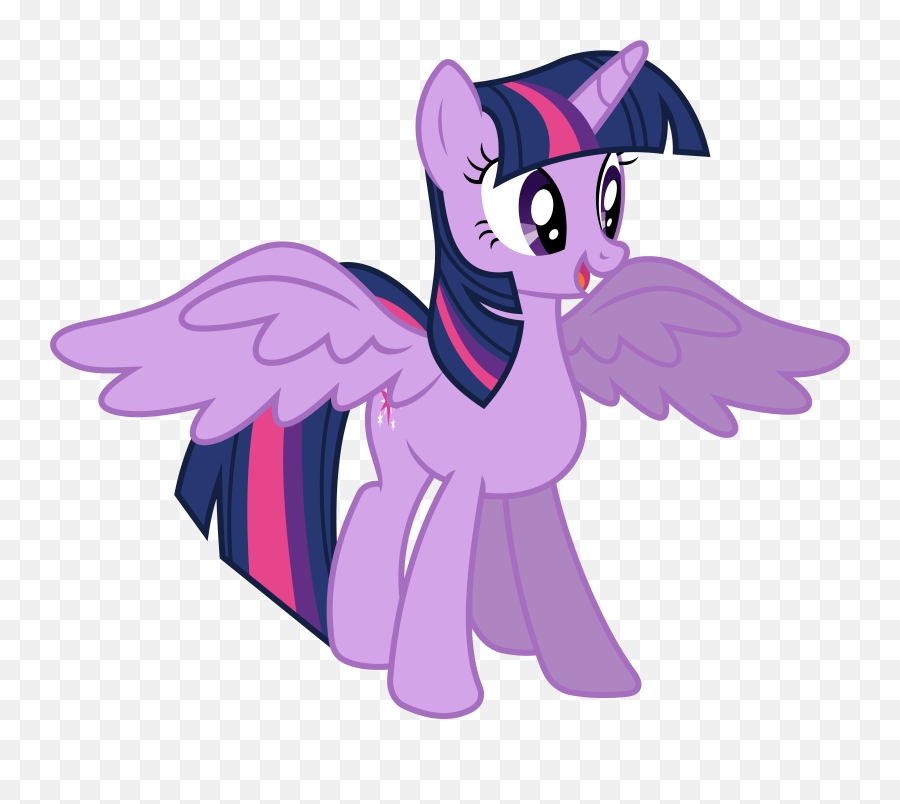 Twilight Sparkle Alicorn Vector - Mlp Twilight Sparkle Alicorn Png Emoji,Sparkle Emoji Vector