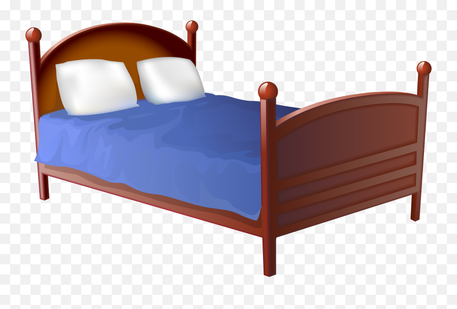 Bedroom Clip Art - Bed Png Download 800544 Free Bed Clipart Png Emoji,Emoji King Size Bedding