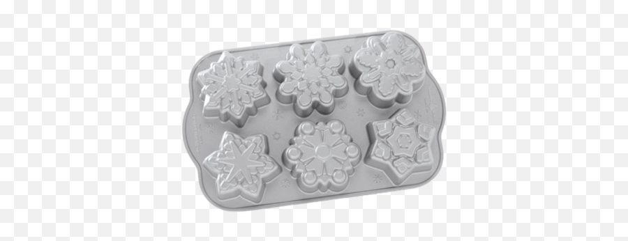 Baking Molds U0026amp Forms - Nordic Ware Frozen Snowflake Cakelet Pan Emoji,Emoji Cookie Cutter