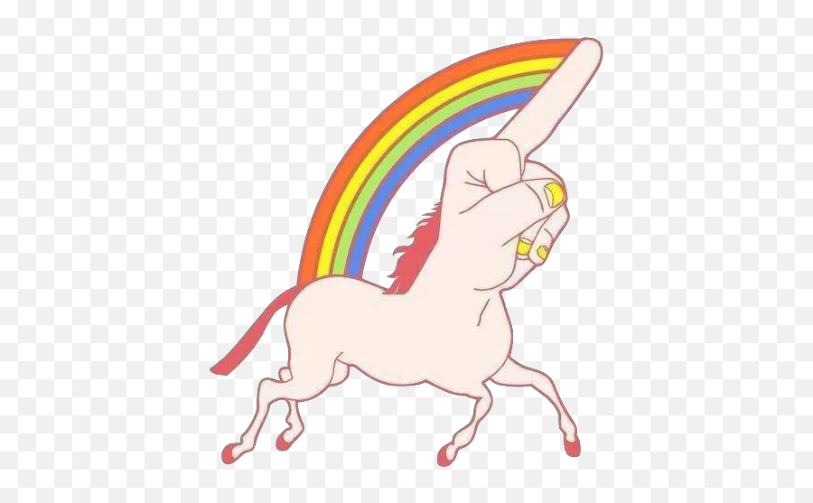 Épinglé Sur Magenta - Lightningtumblrcom Unicorn With Middle Finger Emoji,Knight In Shining Armor Emoji