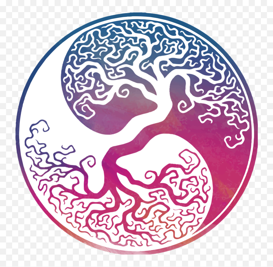 Yin Yang Tree Life Tree Wall Sticker - Viking Decals Emoji,Yin & Yang Emoji