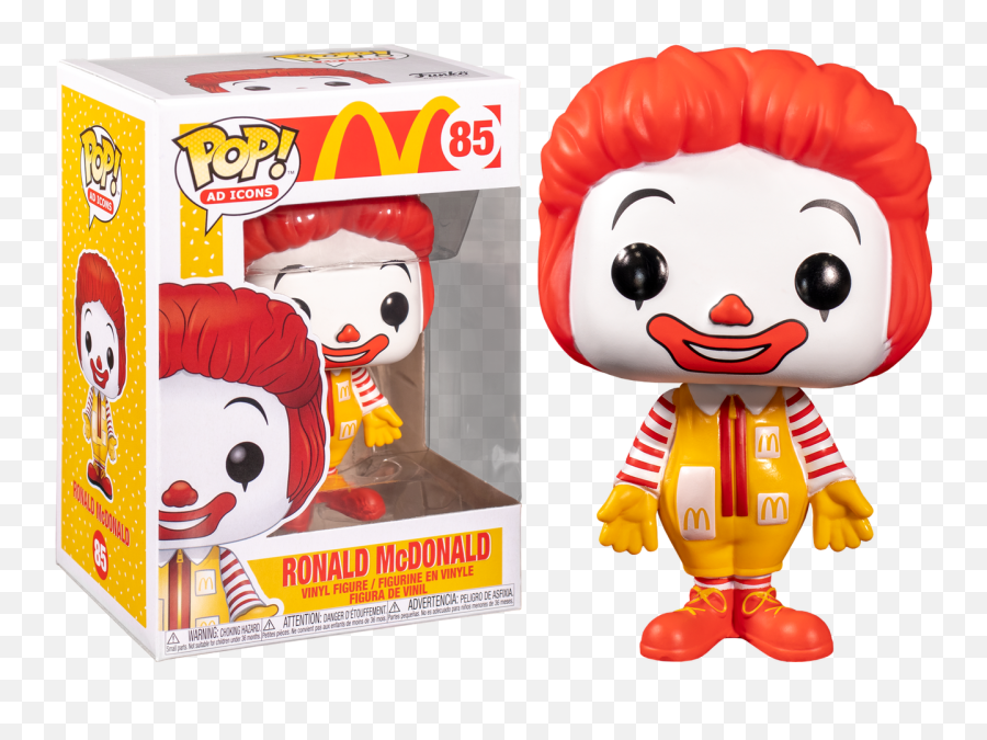 Mcdonaldu2019s - Ronald Mcdonald Pop Vinyl Figure Ronald Mcdonald Funko Pop Emoji,Mcdonalds Emoji 16