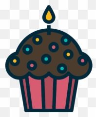 Cupcake Vector Svg Icon 19 - Png Repo Free Png Icons Baking Cup Emoji,Cupcake Emoticon Iphone
