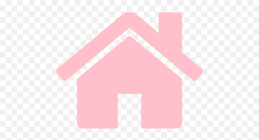 Pink House Icon - Icon Home Png White Emoji,House Emoticon How To Type