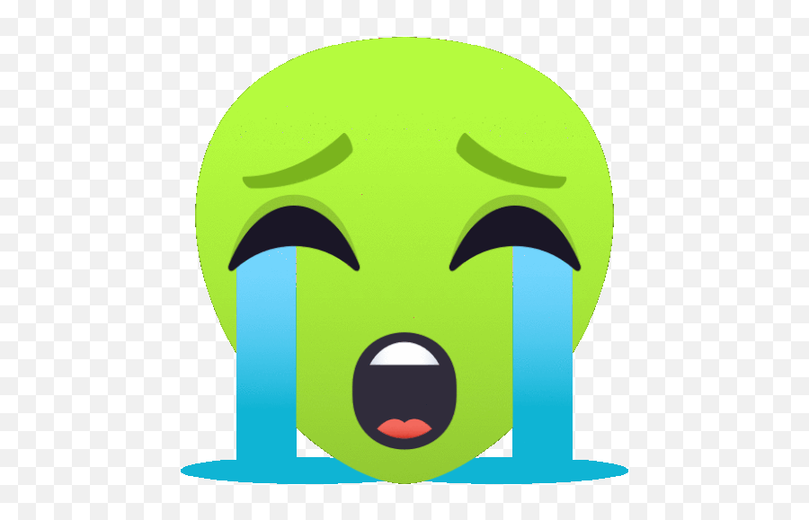 Crying Alien Gif - Crying Alien Joypixels Discover U0026 Share Gifs Alien Gif Sad Transparent Emoji,Embarrassed Cry Emoji
