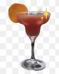 Mocktail Raia Sticker - Martini Glass Emoji,War Over Monkey Emojis