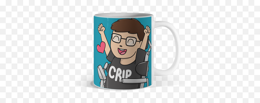 Broadcasters Best Cream Gamer Mugs Design By Humans - Serveware Emoji,Crip Emoji