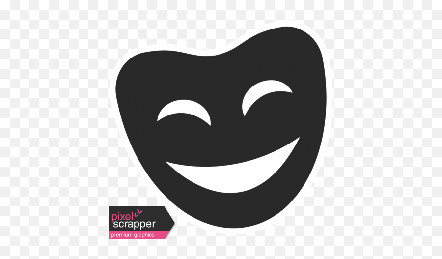 Art School Sticker Happy Face 2 Graphic By Marisa Lerin - Happy Emoji,Korean Smiley Face Emoticons