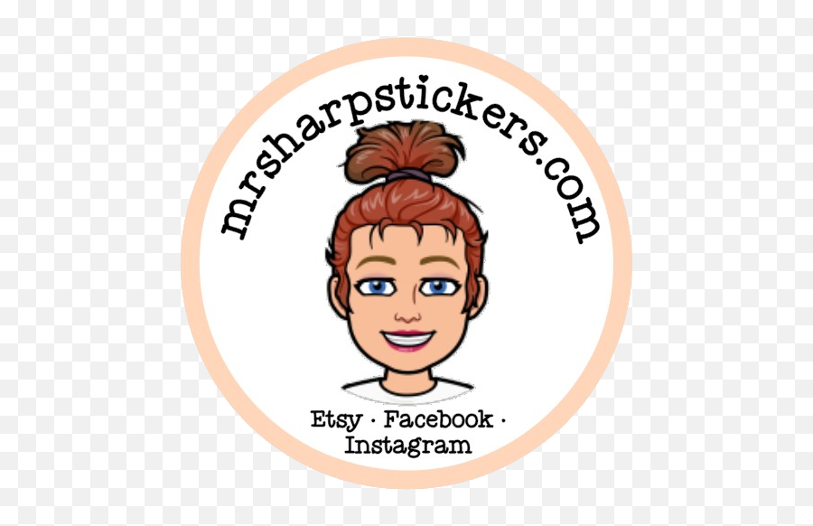 Personalised Merit Stickers Cute Emoji - Teacherbirthday Hair Design,Party Instagram Emoji
