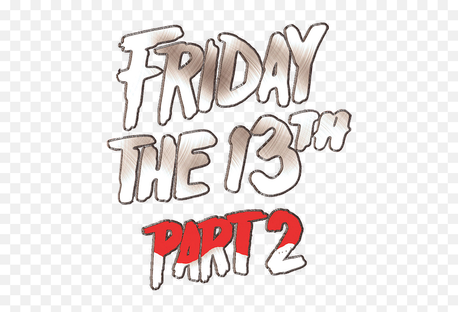 Transparent Friday The 13th Logo Png - Language Emoji,Jason Friday The 13th Emoji