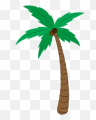 Palm Tree Clipart - Palm Tree Clipart Emoji,What Do Three Palm Tree Emojis